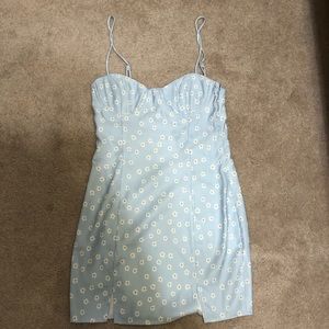 Princess Polly Blue Floral Dress